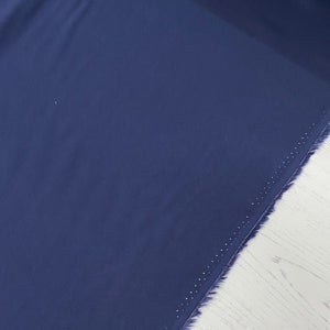 Fabric Remnant - navy viscose - 60cms