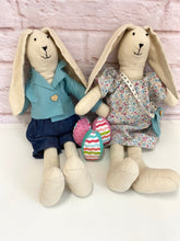 Load image into Gallery viewer, Beatrice and Bobby bunnies pattern