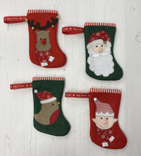 Load image into Gallery viewer, Applique Christmas Stockings Pattern - mini