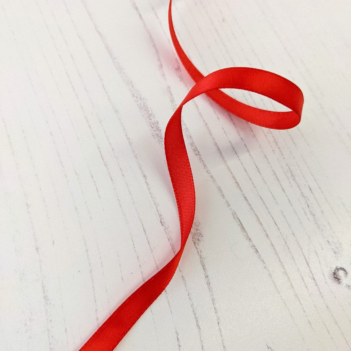 Red Satin Ribbon 