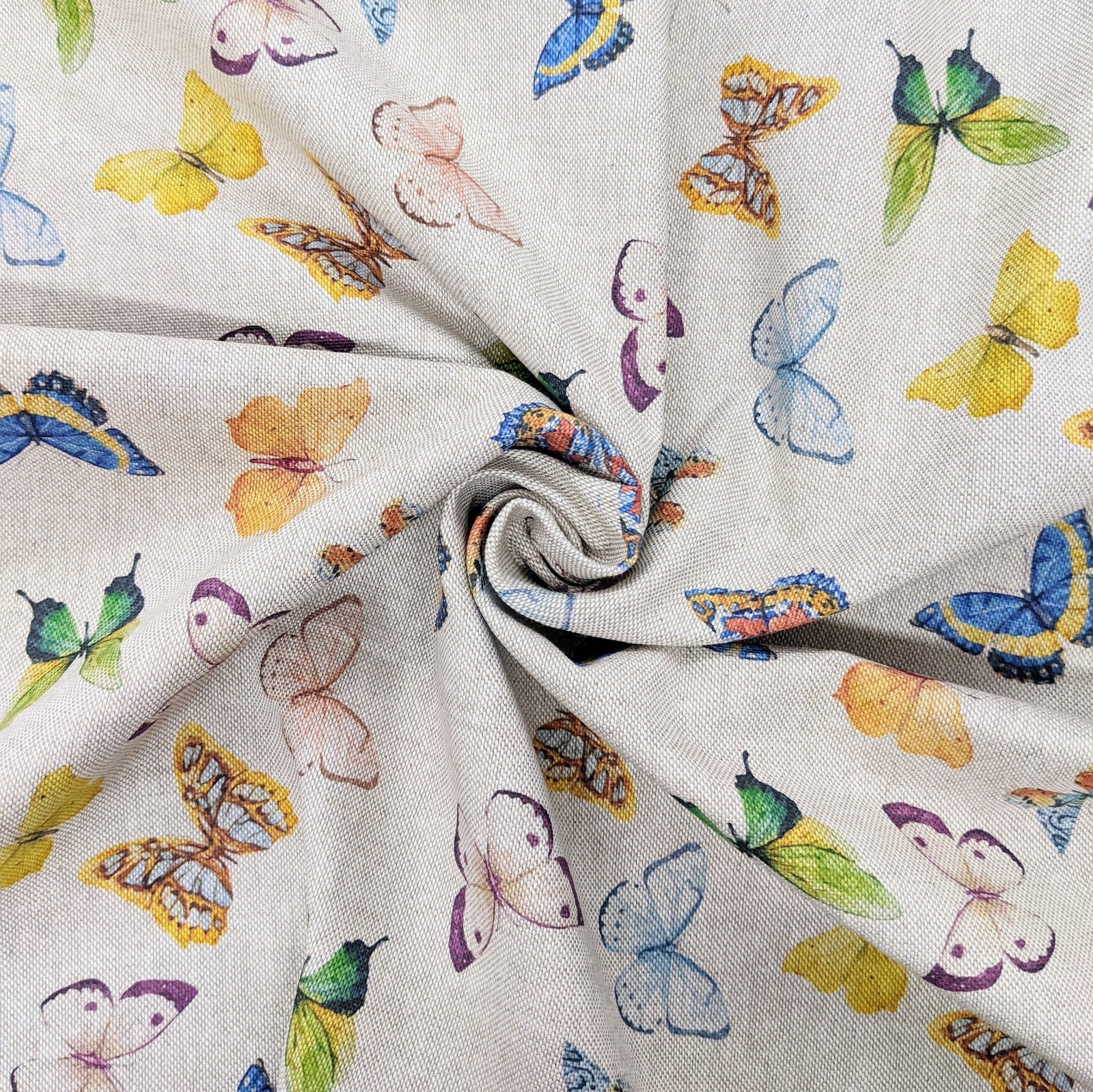 Cotton Fabric Butterflies 3 Yards Blank Textiles - DESTASH OOP high quality #BTR-M3793