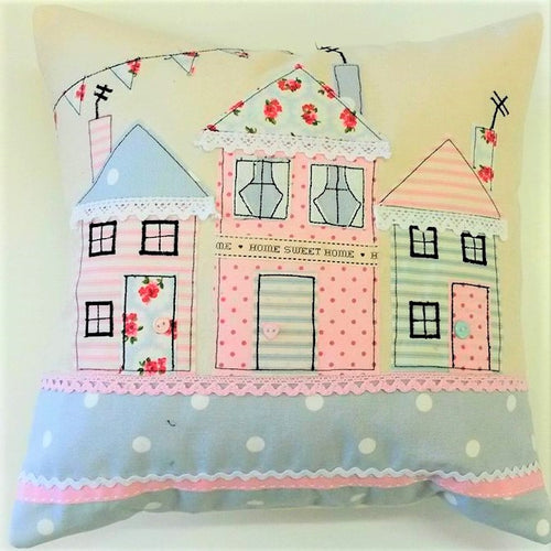 Home Sweet Home Applique Cushion Sewing Kit